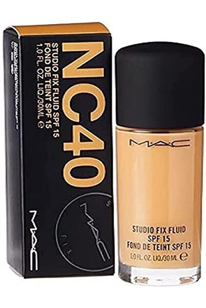 M.A.C MAC Studio Fix Fluid SPF 15 Face Foundation - NC40, 1.01 oz