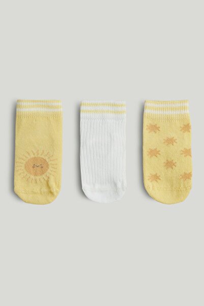 MOTHERCARE 3 Pack Sunshine Baby Socks
