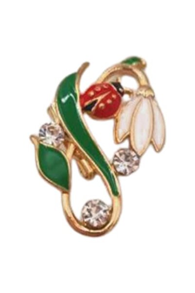 OEM Snowdrop Brooch in Velvet Box