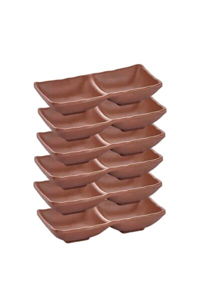 Raki Set 6 boluri melamina MILKY COFFEE 8,7x17,5x3,4cm