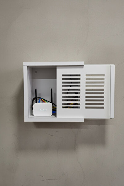Home (MDF) Modem saklama kutusu, Wifi kutusu, internet kutusu, kutu ,