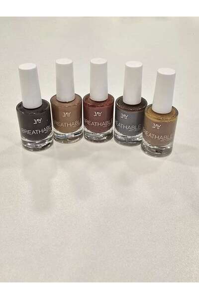 Ruby مجموعة طلاء أظافر جاي بخمسة ألوان