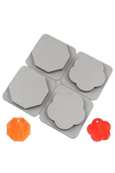 Getshopmini Sabun Kalıbı Sekizgen Papatya Sabun Kalıbı PapatyaTaş Tozu Kalıbı...