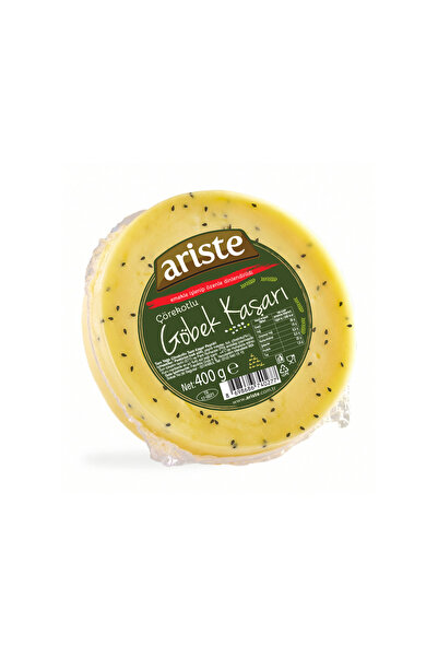 Ariste Çörek Otlu Göbek Kaşarı 400 gr – Tam Yağlı