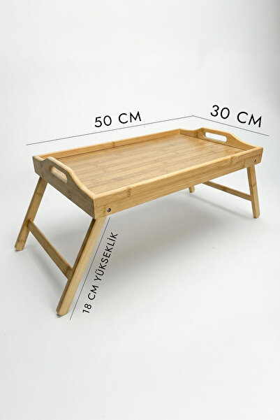 Bambuland Bamboo Presentation Tray with Foldable Legs
