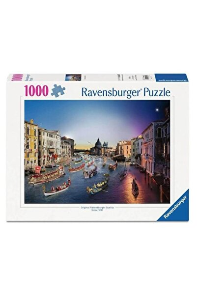 RAVENSBURGER Puzzle 1000 de piese - Veneția Zi și Noapte