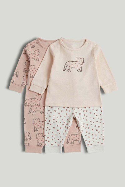 MOTHERCARE 2 Pack My First Pink Pyjamas