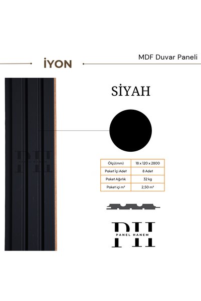 tualp İYON 14 SİYAH