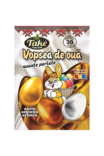 TAKE Μαργαριταρένια βαφή αυγών για 30 αυγά