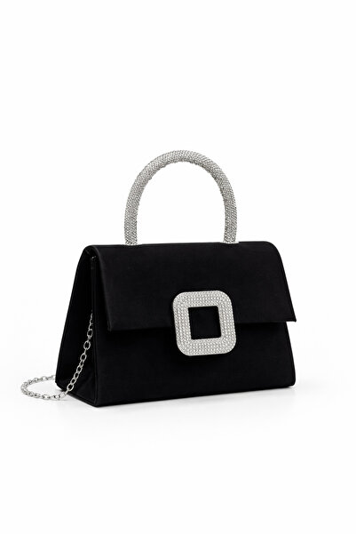 louisiana polo حقيبة يد نسائية من VRL لفساتين السهرة، ساتان أسود 758