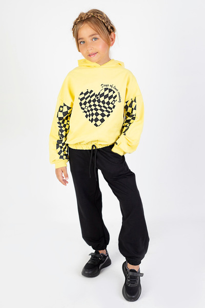 Harika KIDS Κορίτσι Παιδί ύφασμα δύο κλωστών μεσαίου πάχουςtaa εμπριμέ πλεκτό...