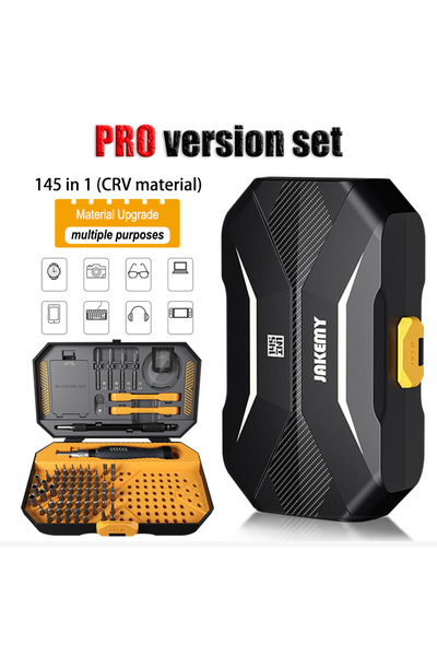 choice2 مجموعة مفكات دقيقة 145 في 1 من جيكيمي JM-8183، تتضمن رؤوس مفكات سداسي...