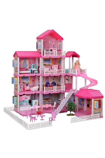 CLD -Care Love Devotion Dollhouse 4 Levels with Multiple Accessories