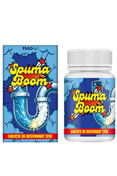 FUGO SpumaBoom Soluție Profesională Curățare Țevi Desfundare Instalații Sanit...