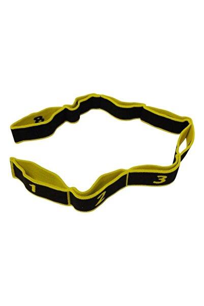 Helia Studio أصفر 90 × 4 سم، مطاط مرن محبوك للتمارين الرياضية واليوجا والبيلا...