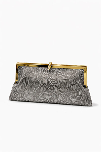 louisiana polo Vrl Women's Evening Dress Portfolio Bag Fabric Platinum 752