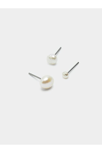 PARFOIS Tatlı Su İncili Küpe Seti