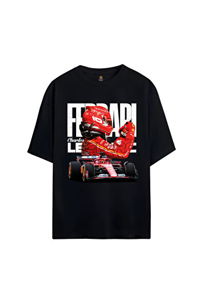 SVART WEAR Charles Leclerc Printed Oversize T-Shirt