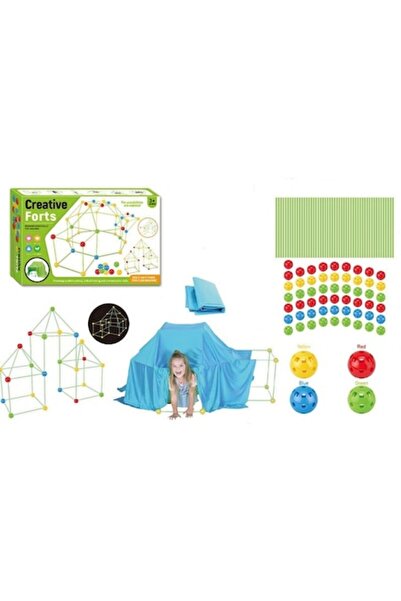 OEM Children's Tent Assembly Set, 172 Pieces, Educational Toy for Indoor and ...