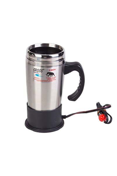 ozbience Pratik Araç Su Isıtıcı, 12V Çakmaklık Uyumlu Kettle PNG-0051