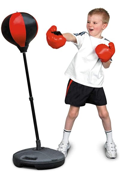 My modern game Kids' Boxing Set – Includes gloves, boxing ball, and adjustabl...