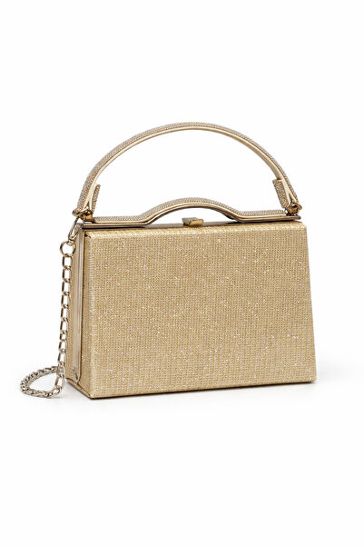 louisiana polo حقيبة يد نسائية من VRL لفساتين السهرة باللون الذهبي 1245