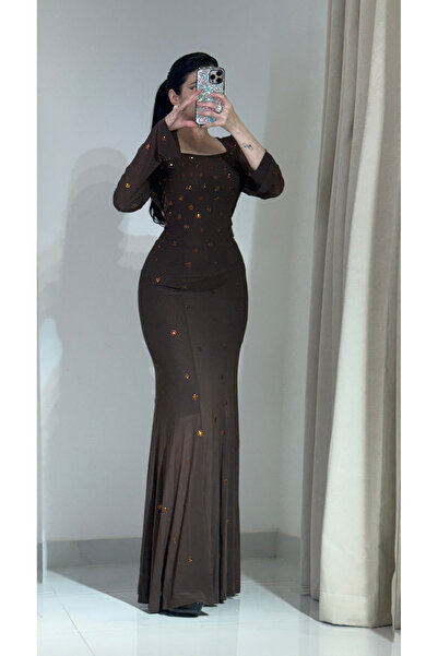 lora fashion Elegant and soft long dress