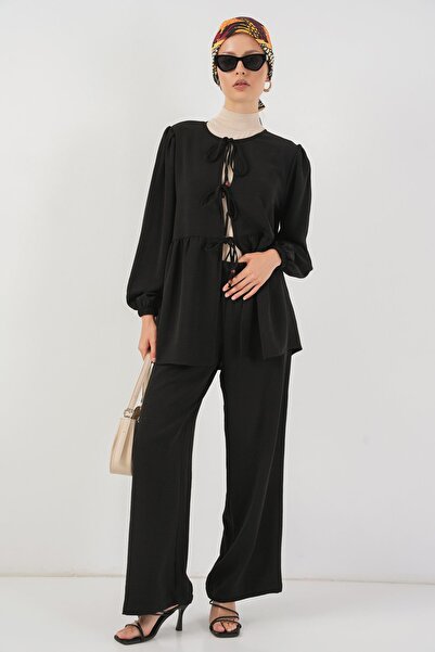 Hiccup طقم تونيك طويل برقبة دائرية وسروال واسع الساق من BDART