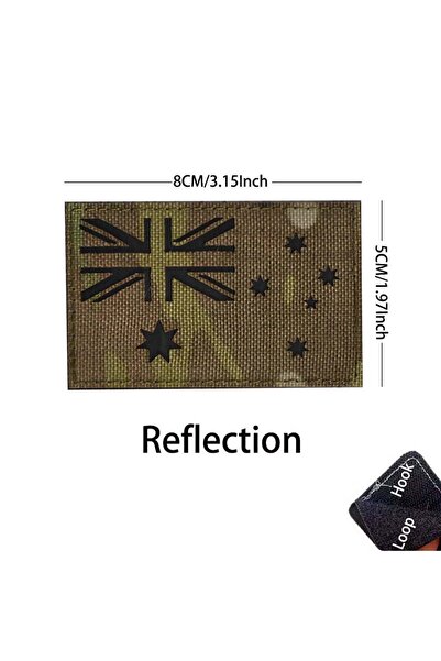Choice15 AU02-CP Australian Flag Patch Fabric Applique Embroidery,Australia B...