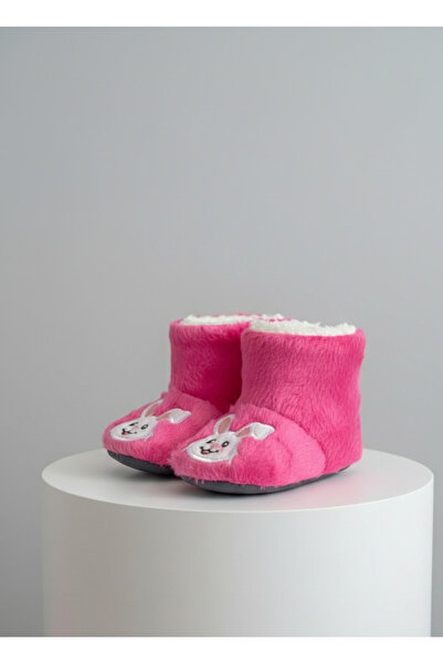 YusGos Cizme de casă unisex cu talpă anti-alunecare, din pluș, cu broderie cu...