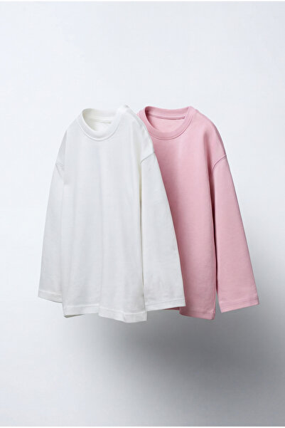 Magu Devojčin komplet od Pamuk dela, dugi rukav, Osnovni T-shirt set od 2