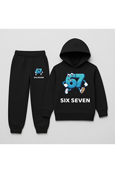 SVART WEAR ΠΑΙΔΙΚΟ ΣΕΤ ΦΟΡΜΑΣ ΜΕ ΣΧΕΔΙΑΣΜΟ SIX SEVEN, ΣΕΤ 2 ΤΕΜΑΧΙΩΝ ΦΟΡΜΑΣ Μ...
