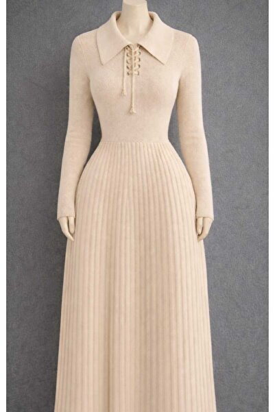 ZMODA SOFT Women's Shirt Collar Long Sleeve Anti-Pilling Knitted Flared Vinta...