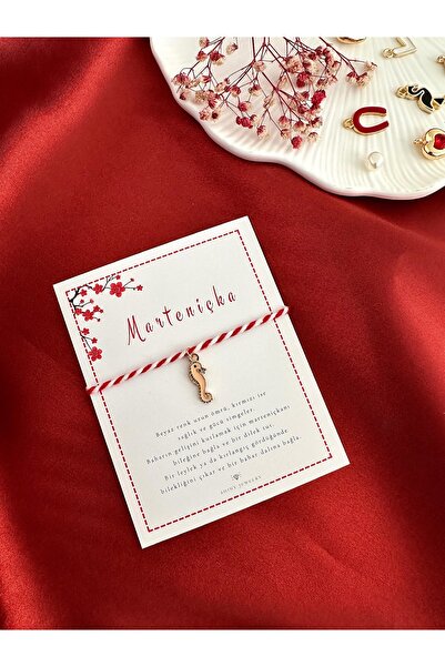 the canelif accessories سوار مارتينيشكا مع بطاقة - قابل للتعديل، تصميم خاص يج...