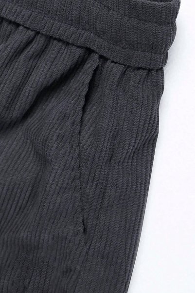 GENIUS STORE GENIUS Men's Corduroy Wide Leg Oversize Trousers