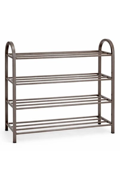 DAsiNU Suport Incaltaminte Pantofi Taupe cu 4 Rafturi 61x28x64cm
