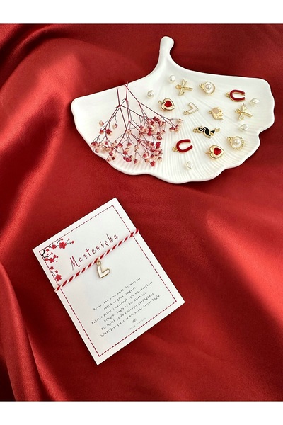 the canelif accessories Marteniçka Bracelet with Card - Adjustable, Special D...