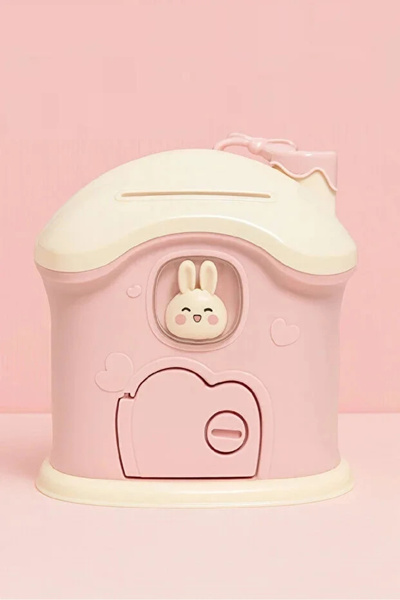 Rosemor Pușculiță Mega Boy, stil Kawaii, drăguță, culoare roz, pușculiță pent...