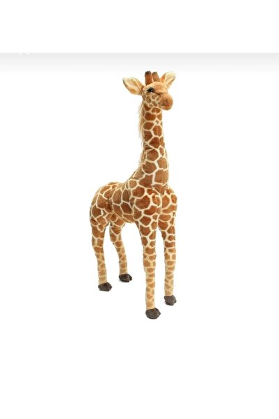 Flower Toys لعبة زرافة قطيفة بحجم عملاق 130 سم