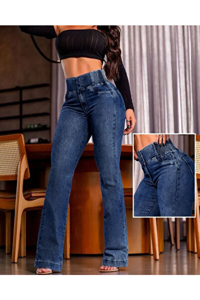 Touz Moda High Waist Elastic Spanish Leggings