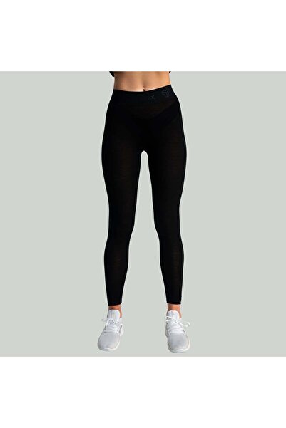 GymBeam Colanți MERINO I pentru femei, negri - STRIX