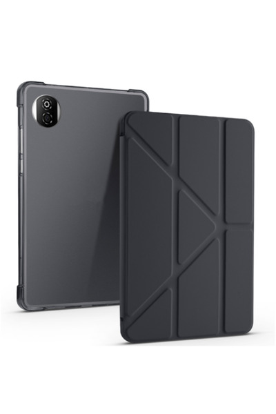 Fuchsia Trifoldable Tablet Case with Pen Compartment and Sleep Mode Stand, Co...