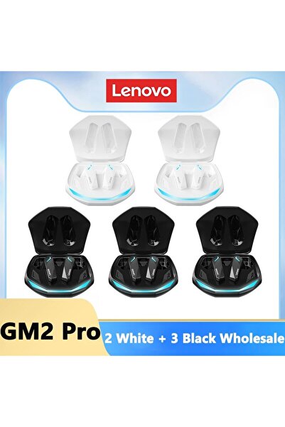 LENOVO GM2Pro Black3 White2 Choice GM2 Pro Bluetooth 5.3 Earphones Sports Hea...