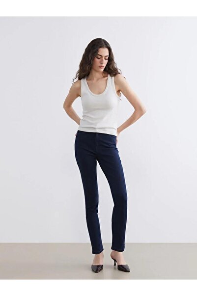 LC Waikiki Black Slim Fit Women's Jean Pants (S6)