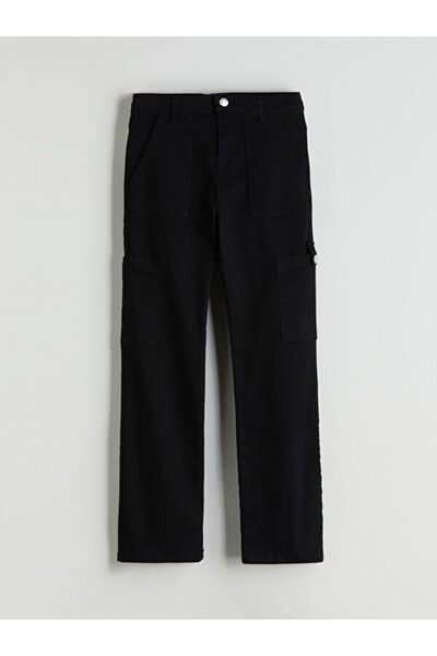 LC Waikiki I Dar Slim Fit Girls' Cargo Jean Pants from Freezen Store