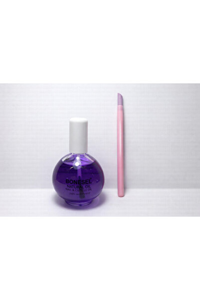 OEM Ulei pentru Cuticule și Unghii BONESSEL Mov 75 ml + Pensulă pentru Împins...