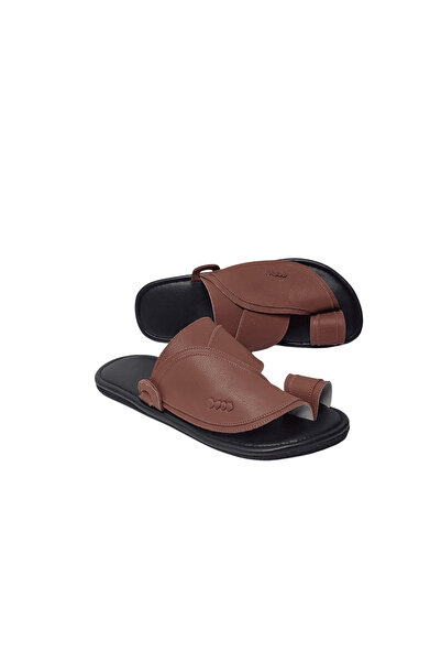 chic najd Brown and black leather oriental shoes, size 46