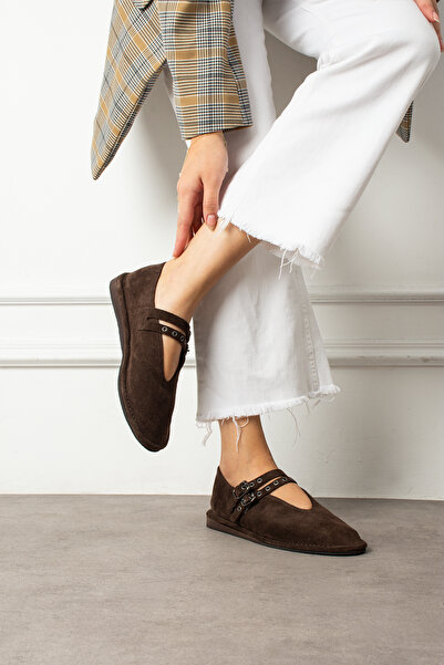 SAYHUFF SHOES Süet Kadın Babet