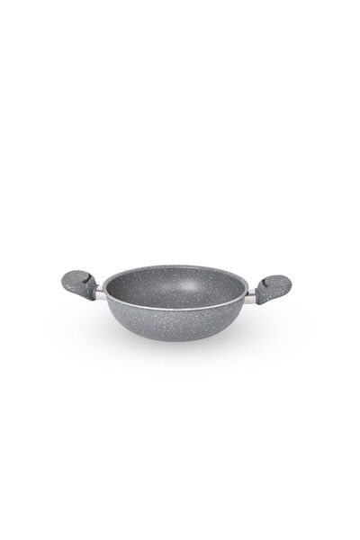 AZAF Keen 28 cm Wok Pan with Soft-Touch Handles