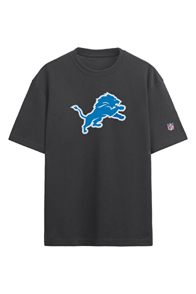 BA Sportswear تي شيرت ديترويت ليونز لكرة القدم قصة فضفاضة